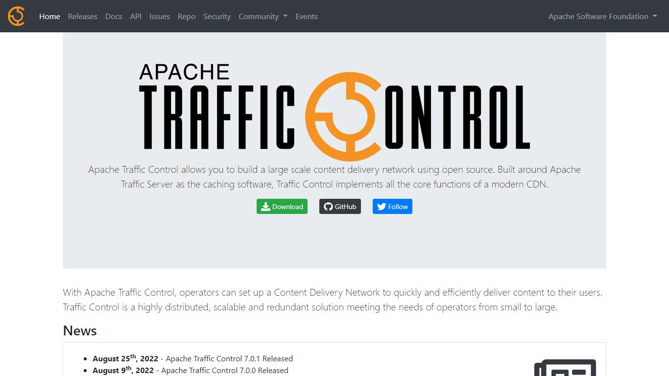 Apache Traffic Control